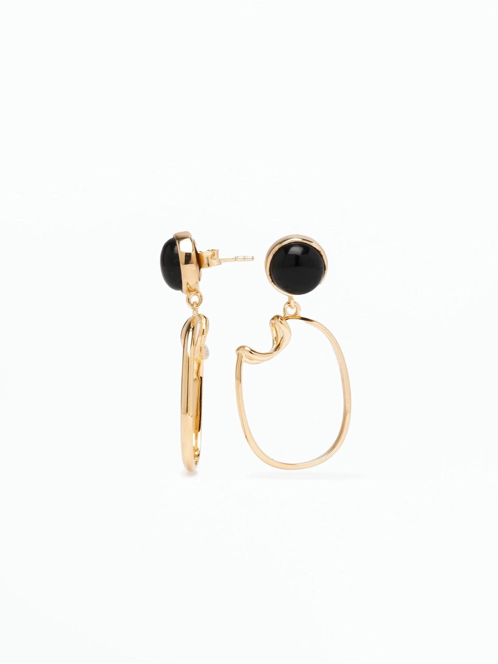 the Sophie Blake NY Rumor Earrings in Onyx